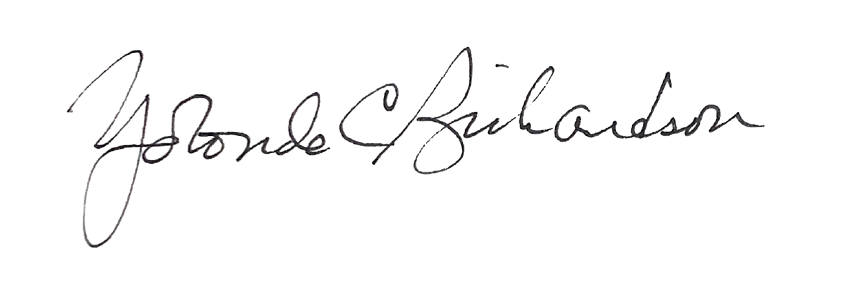 Yolonda C. Richardson's Signature