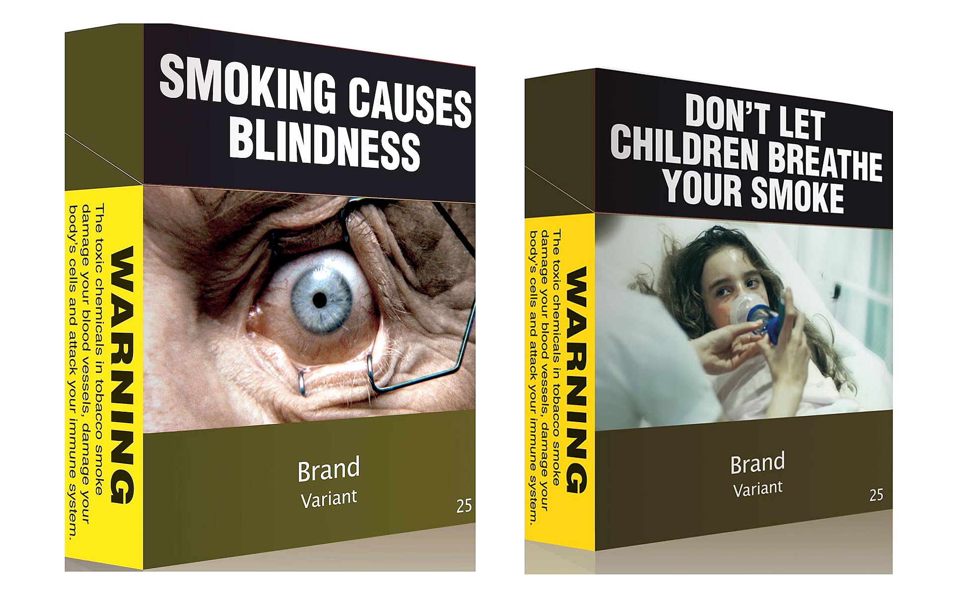 Autralia eye packaging