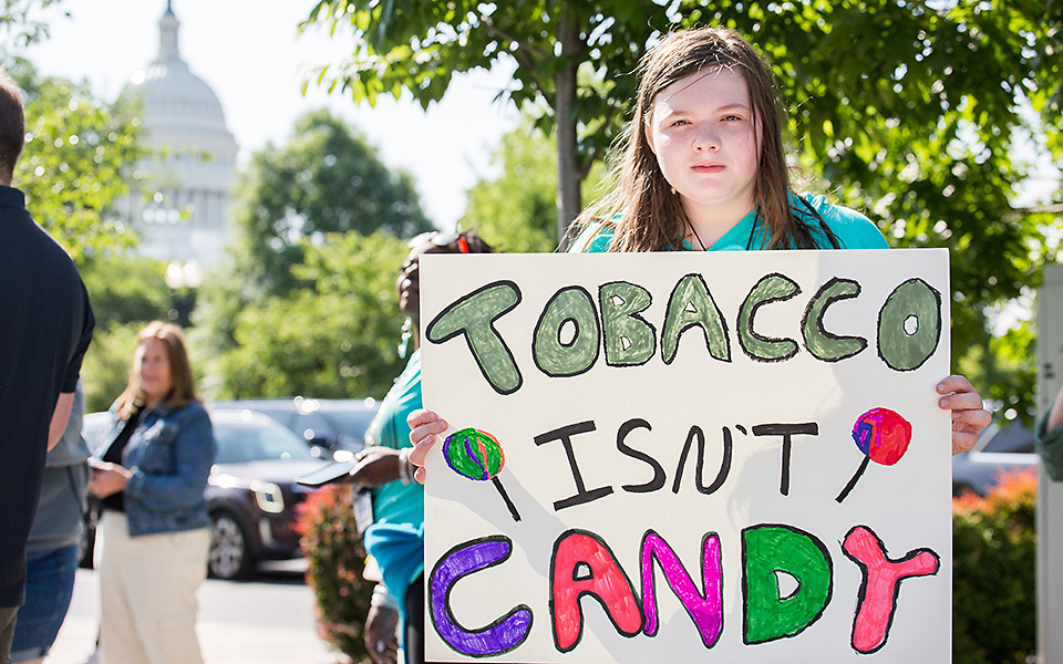 big tobacco targets kids with candy-flavored products Duncan Channon, California Public Health Program Launch Campaign Targeting Flavored Big Tobacco Targets Kids Brochure