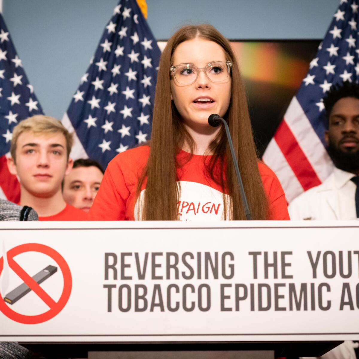 Pelosi Press Conference 2020 with youth advocates