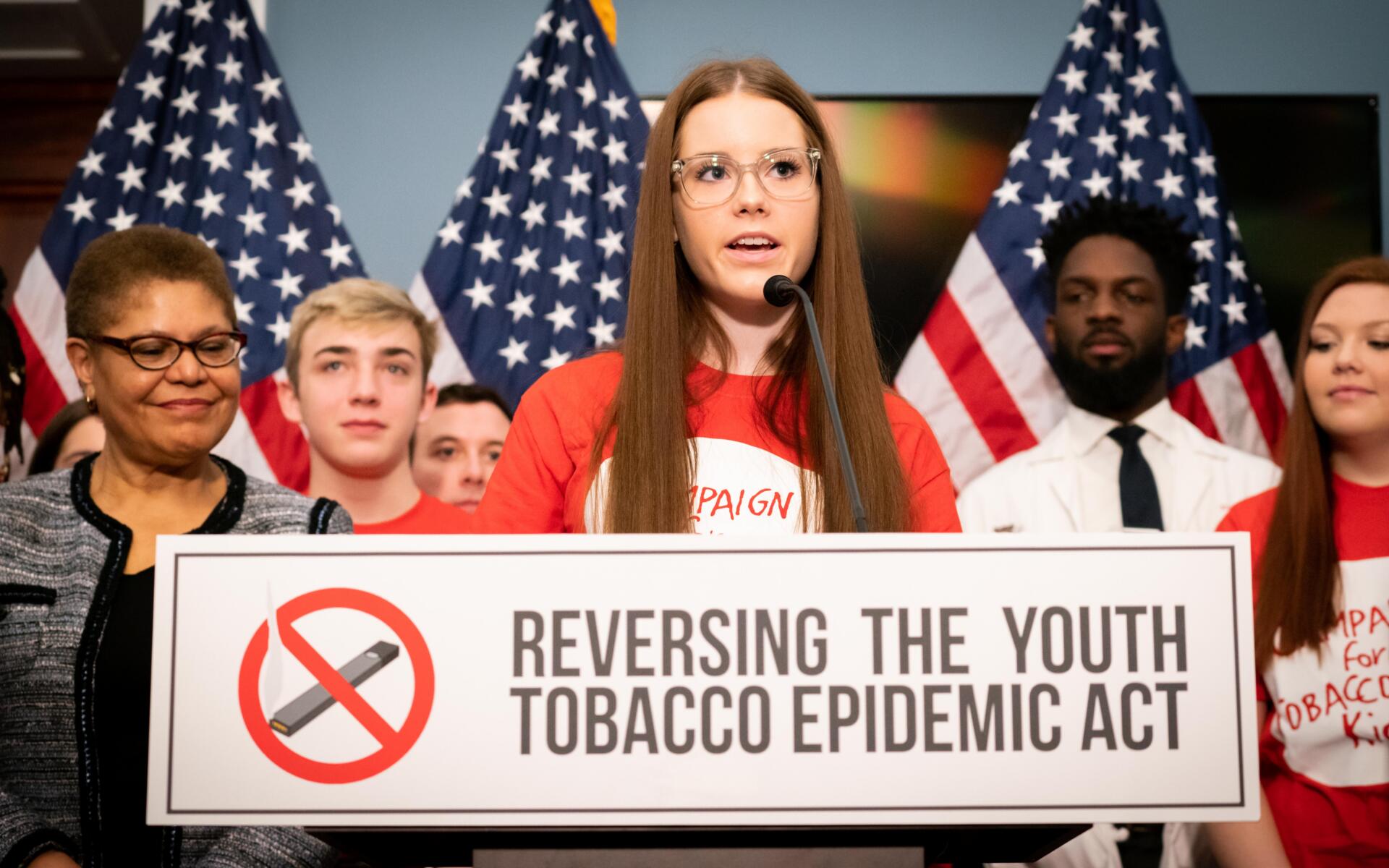 Pelosi Press Conference 2020 with youth advocates